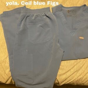 Figs women’s Ceil Blue Pants